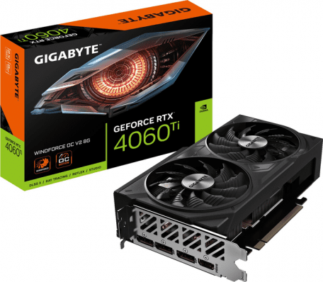 Видеокарта GIGABYTE GeForce RTX 4060 Ti WINDFORCE OC V2 8G (GV-N406TWF2OCV2-8GD)  Фото №6