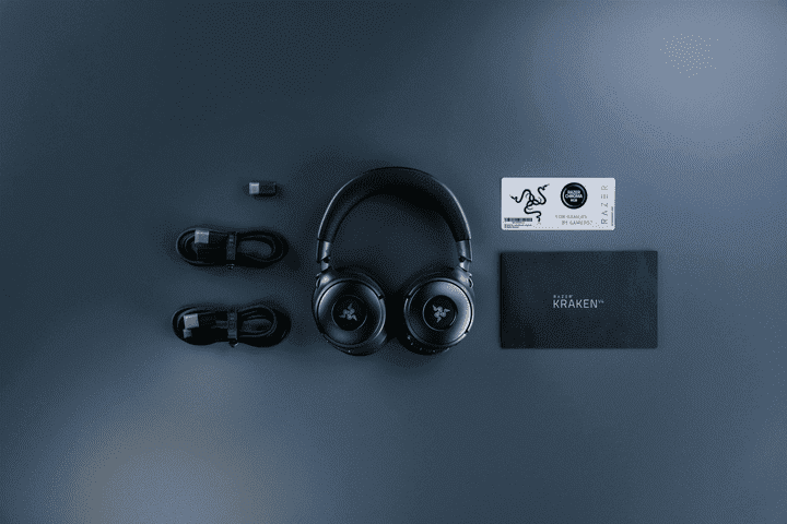 Наушники с микрофоном Razer Kraken V4 Black (RZ04-05170100-R3M1)  Фото №6