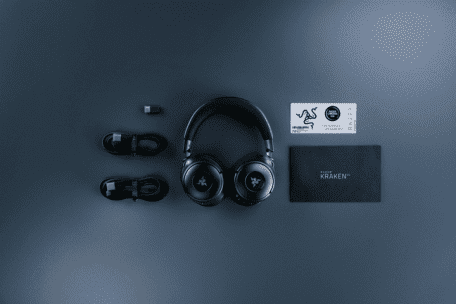Наушники с микрофоном Razer Kraken V4 Black (RZ04-05170100-R3M1)  Фото №6