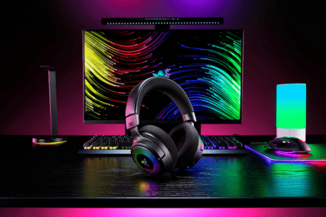 Наушники с микрофоном Razer Kraken V4 Black (RZ04-05170100-R3M1)  Фото №9