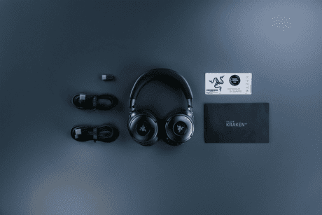Наушники с микрофоном Razer Kraken V4 Black (RZ04-05170100-R3M1)  Фото №6