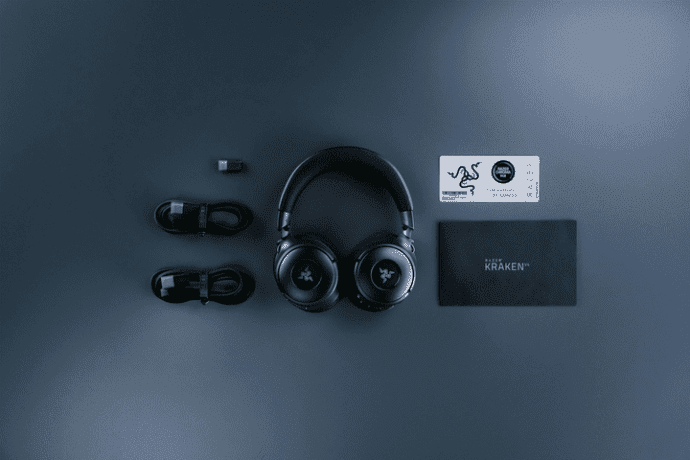 Навушники з мікрофоном Razer Kraken V4 Black (RZ04-05170100-R3M1)  Фото №6