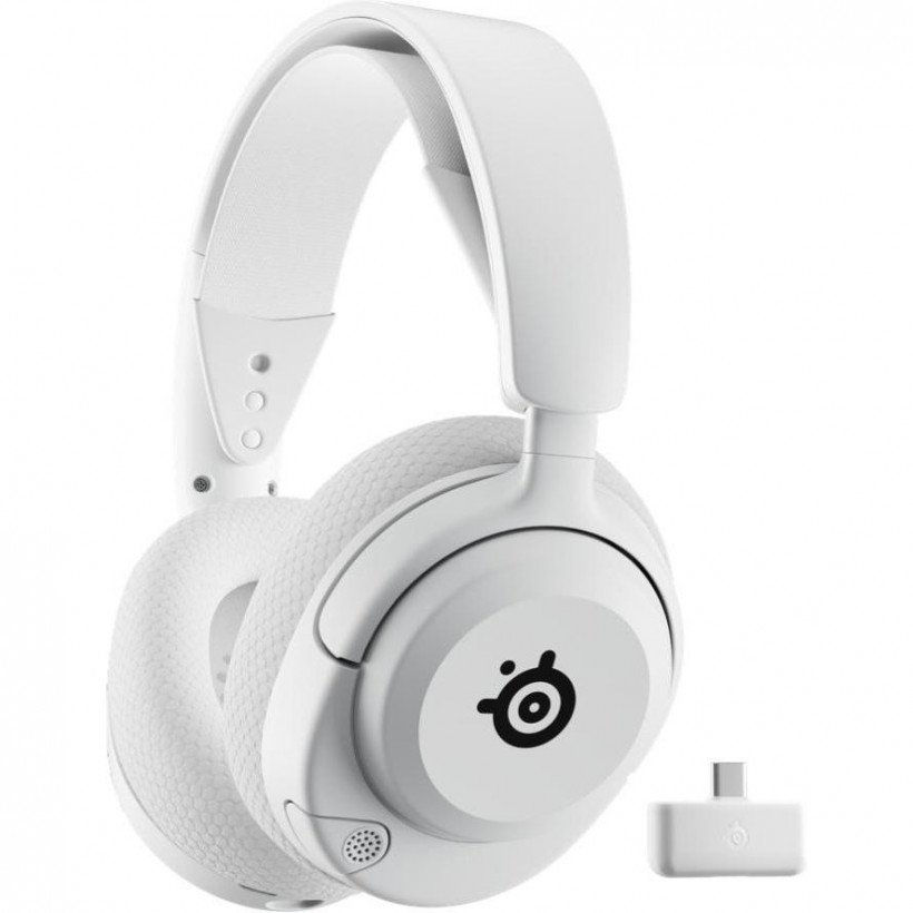 Наушники с микрофоном SteelSeries Arctis Nova 5P White (61674)  Фото №0