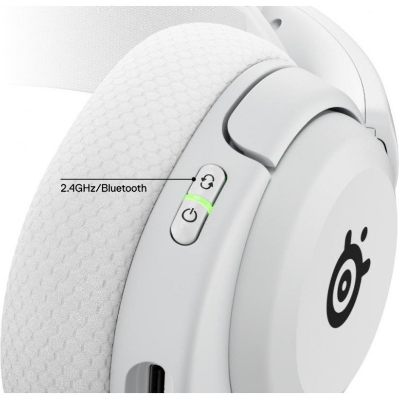 Наушники с микрофоном SteelSeries Arctis Nova 5P White (61674)  Фото №3