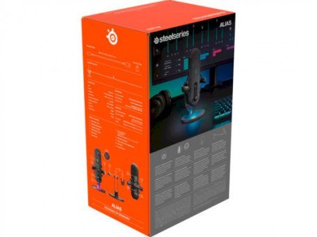 Микрофон для ПК/ для стриминга, подкастов SteelSeries Alias ??(61601)  Фото №4