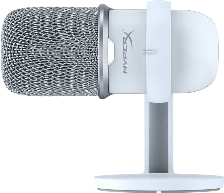 Микрофон для ПК/для стриминга, подкастов HyperX SoloCast White (MIK-HYX-007)  Фото №1