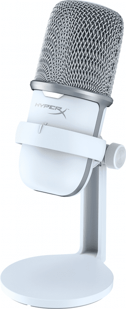 Микрофон для ПК/для стриминга, подкастов HyperX SoloCast White (MIK-HYX-007)  Фото №3