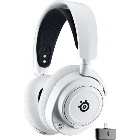 Наушники с микрофоном SteelSeries Arctis Nova 7X White (61567)  Фото №0