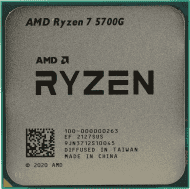 Процесор AMD Ryzen 7 5700G (100-100000263BOX) 