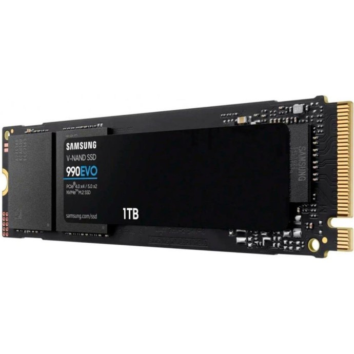 SSD накопитель Samsung 990 EVO Plus 1 TB (MZ-V9S1T0B)  Фото №1