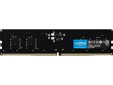 Память для настольных компьютеров Crucial 16 GB DDR5 5600 MHz (CT16G56C46U5)