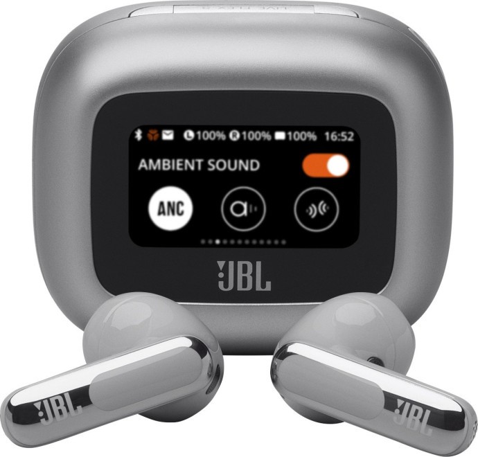 Навушники TWS JBL Live Flex 3 Silver (JBLLIVEFLEX3SIL)