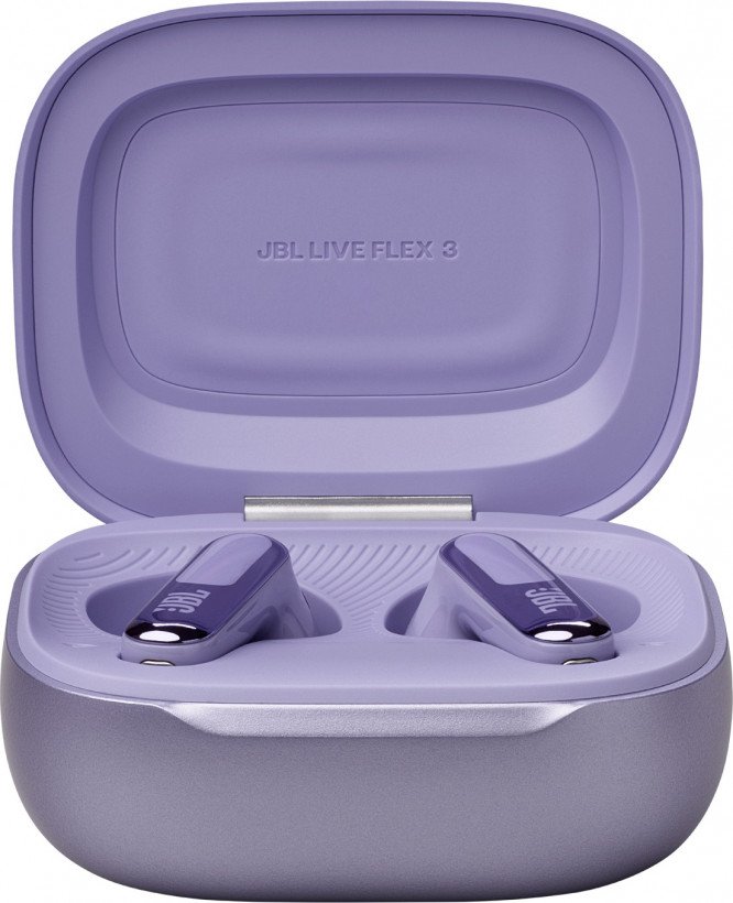 Навушники TWS JBL Live Flex 3 Purple (JBLLIVEFLEX3PUR)  Фото №1