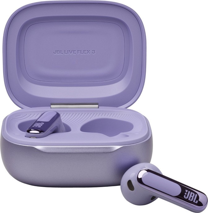 Навушники TWS JBL Live Flex 3 Purple (JBLLIVEFLEX3PUR)  Фото №0