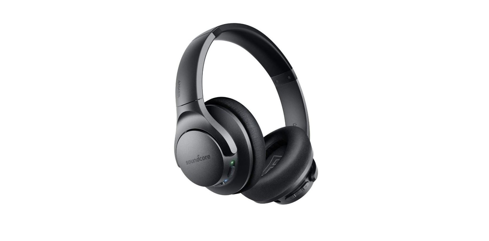 Навушники з мікрофоном Anker SoundCore Q20 Hybrid ANC Black (A3025314)  Фото №1