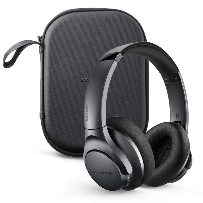 Навушники з мікрофоном Anker SoundCore Q20 Hybrid ANC Black (A3025314)  Фото №0