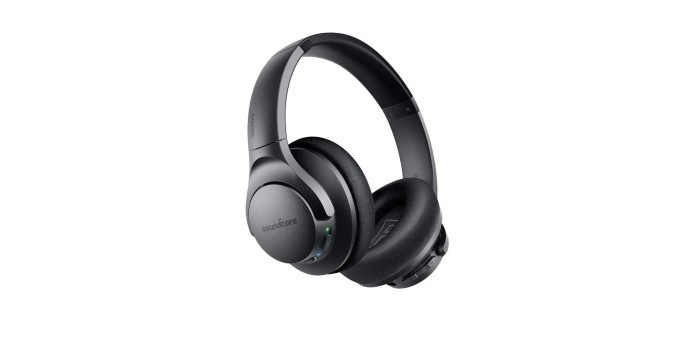 Навушники з мікрофоном Anker SoundCore Q20 Hybrid ANC Black (A3025314)  Фото №1