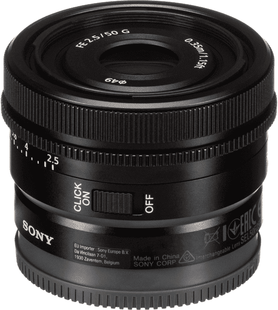 Стандартный объектив Sony SEL50F25G 50mm f/2,5 G  Фото №1