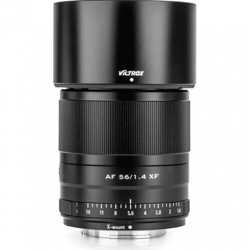 Стандартный объектив Viltrox AF 56mm f/1,4 STM Lens for Fujifilm X Black  Фото №10
