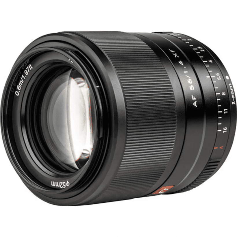 Стандартный объектив Viltrox AF 56mm f/1,4 STM Lens for Fujifilm X Black  Фото №13