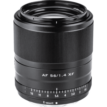 Стандартный объектив Viltrox AF 56mm f/1,4 STM Lens for Fujifilm X Black  Фото №0