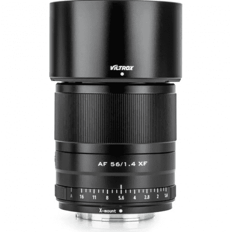 Стандартный объектив Viltrox AF 56mm f/1,4 STM Lens for Fujifilm X Black  Фото №10