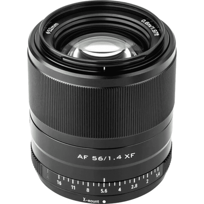 Стандартный объектив Viltrox AF 56mm f/1,4 STM Lens for Fujifilm X Black  Фото №4