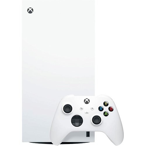 Стаціонарна ігрова приставка Microsoft Xbox Series X 1 TB All-Digital Robot White (EP2-00702)
