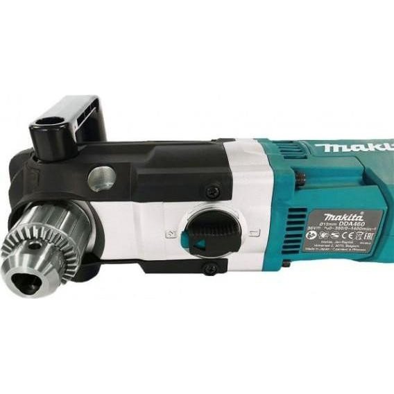 Аккумуляторная угловая дрель Makita (DDA460ZK)  Фото №6