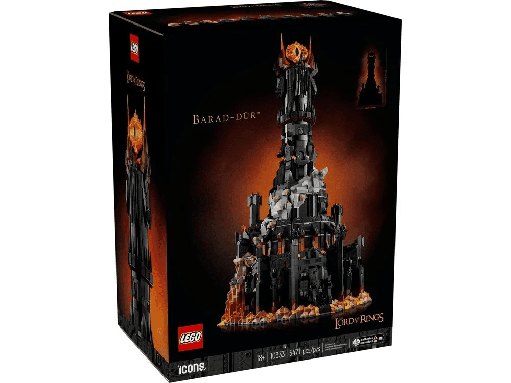 Блочный конструктор LEGO Властелин колец: Барад-Дур (10333)  Фото №0