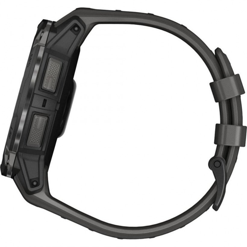 Garmin Instinct 3 50mm AMOLED Black with Charcoal Band (010-03020-00)  Фото №3