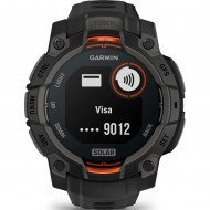 Смарт-часы Garmin Instinct 3 45mm Solar Black with Black Band (010-02934-00) 