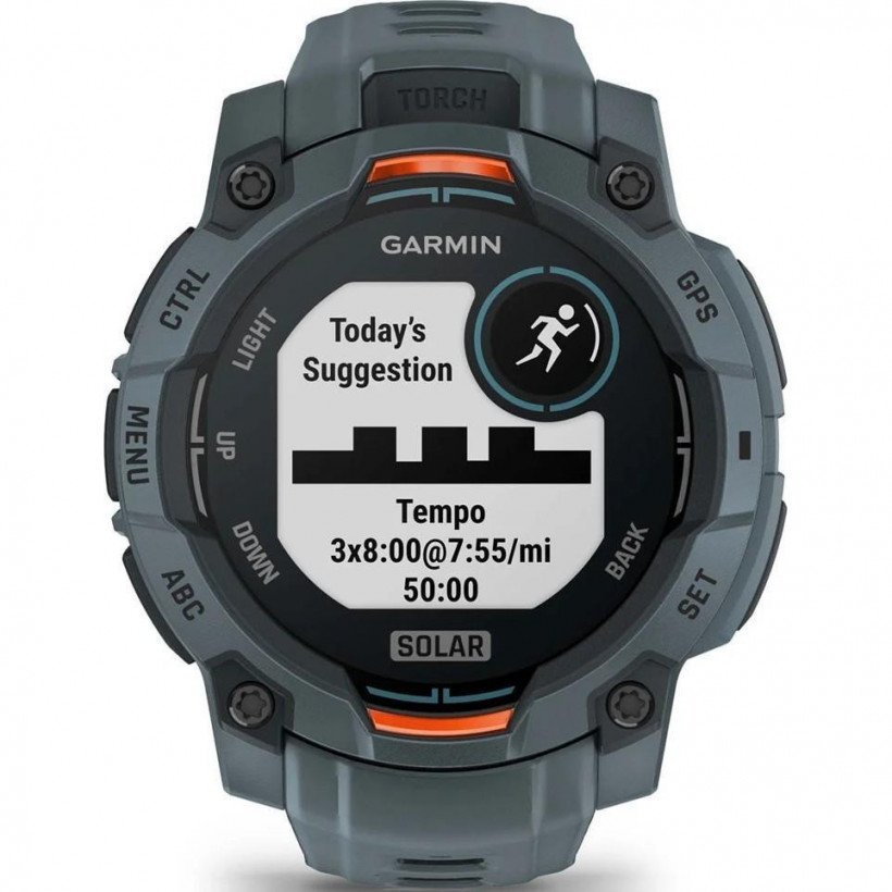 Смарт-часы Garmin Instinct 3 45mm Solar Twilight with Twilight Band (010-02934-01)  Фото №3