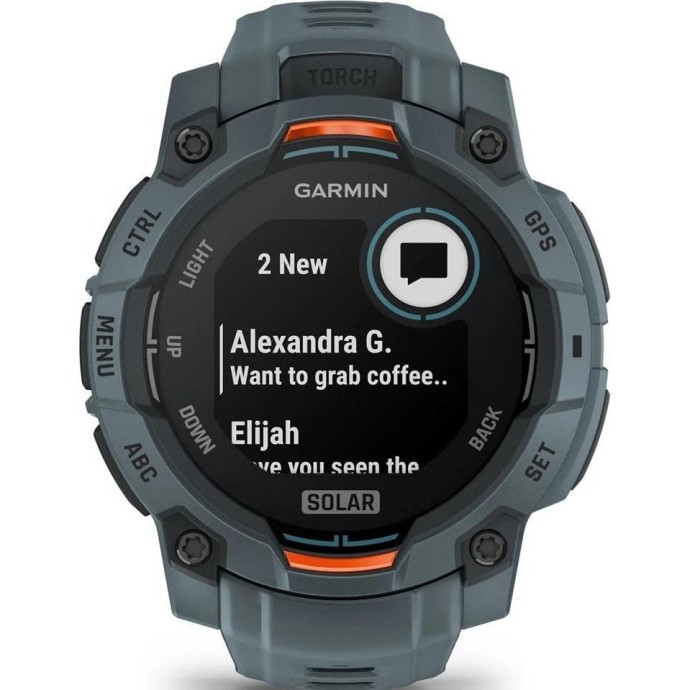 Смарт-годинник Garmin Instinct 3 45mm Solar Twilight with Twilight Band (010-02934-01)