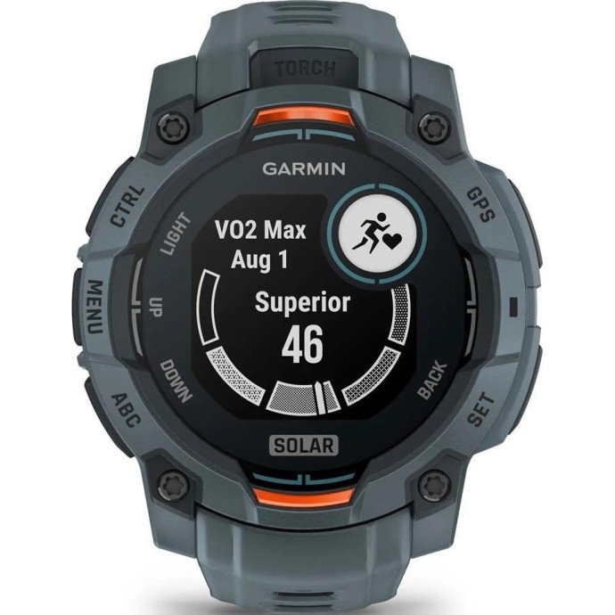 Смарт-годинник Garmin Instinct 3 45mm Solar Twilight with Twilight Band (010-02934-01)  Фото №4