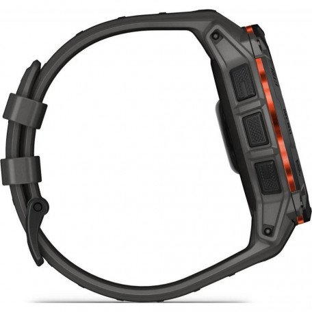 Смарт-часы Garmin Instinct 3 50mm Solar Black with Charcoal Band (010-02935-00)  Фото №3