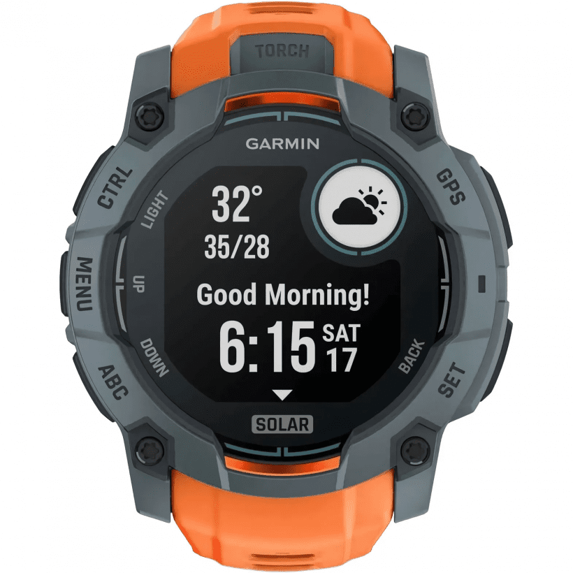 Смарт-часы Garmin Instinct 3 50mm Solar Twilight with Solstice Band (010-02935-01)