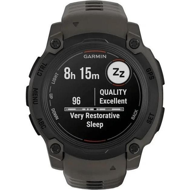 Смарт-часы Garmin Instinct E 40mm Black with Charcoal Band (010-02932-00)