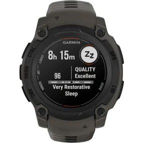 Смарт-годинник Garmin Instinct E 40mm Black with Charcoal Band (010-02932-00)