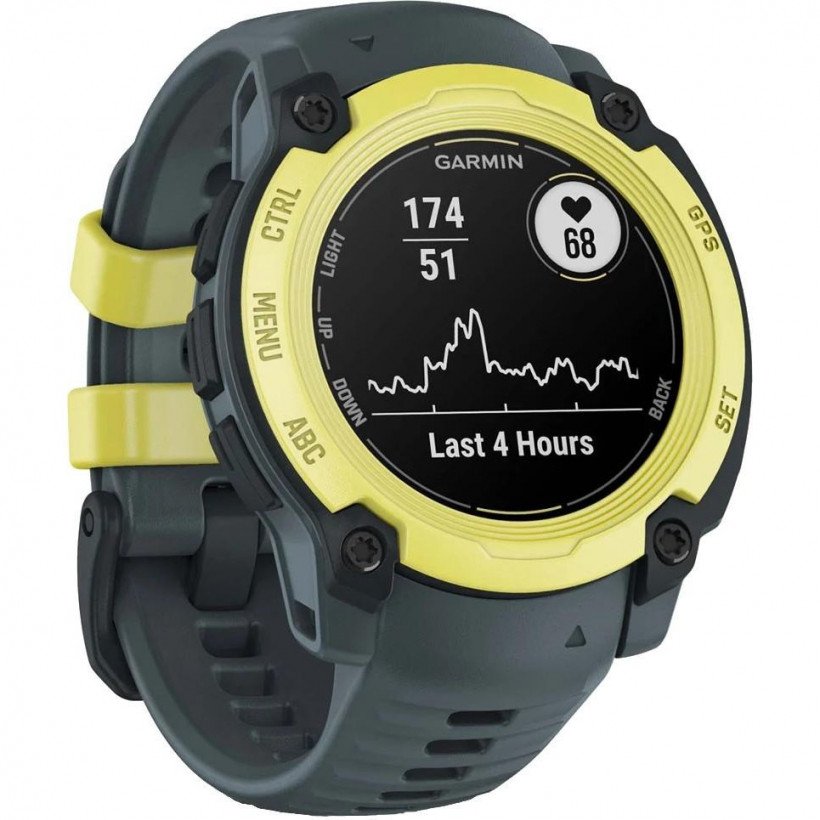 Смарт-часы Garmin Instinct E 40mm Electric Lime with Twilight Band (010-02932-01)  Фото №0