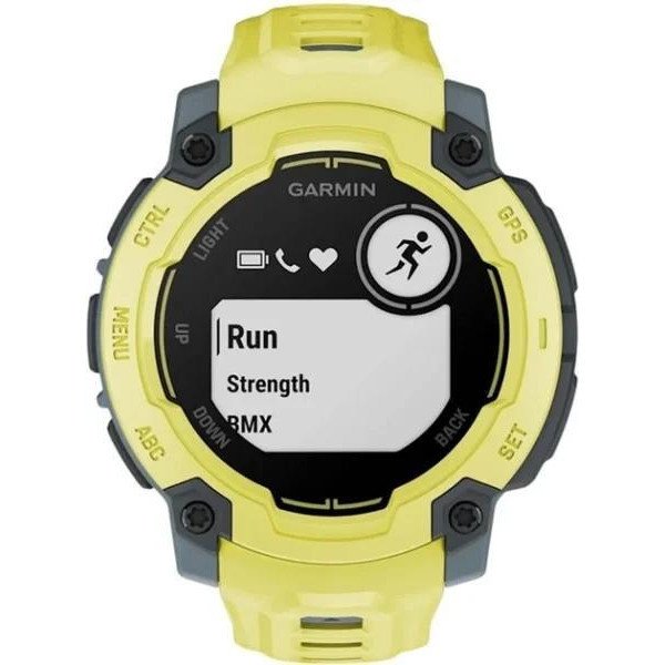 Смарт-годинник Garmin Instinct E 45mm Electric Lime with Electric Lime Band (010-02933-01)  Фото №4