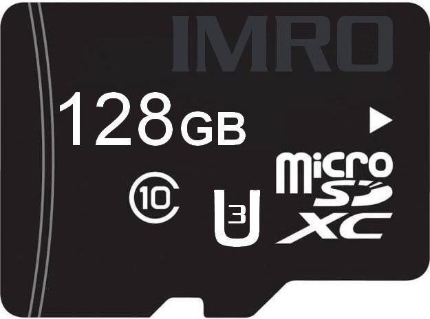 Карта памяти Imro microsdxc 128gb adp 10c uhs-3