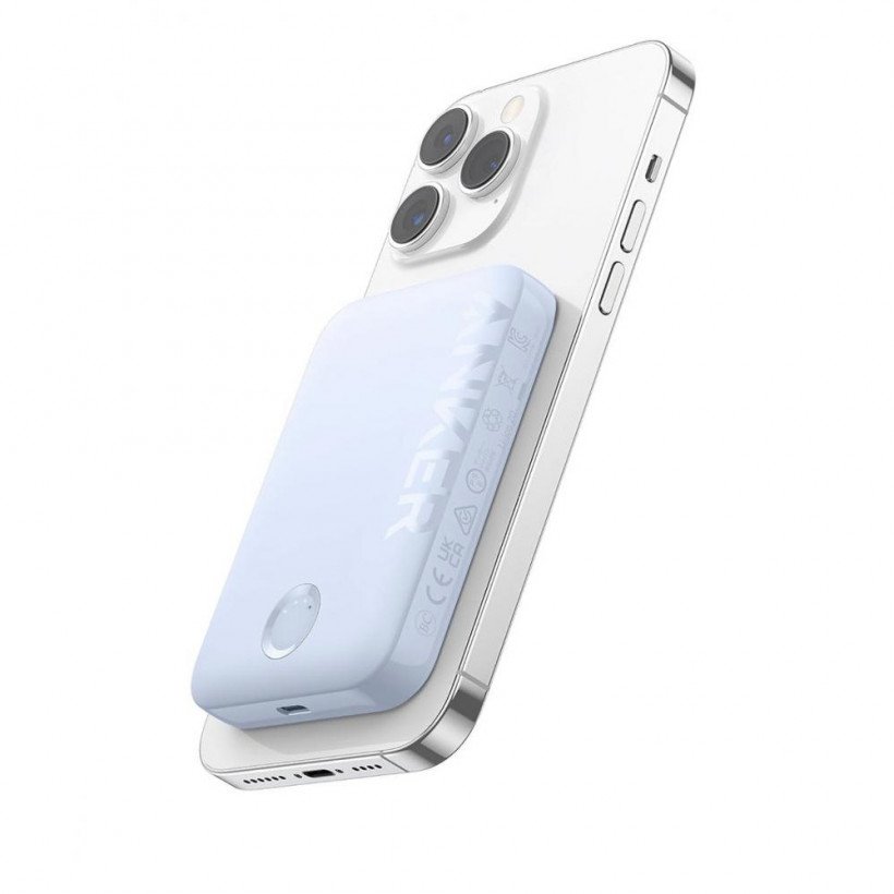 Внешний аккумулятор (павербанк) Anker PowerCore 5K 321 5000 mAh MagGo Purple (A16160V1)