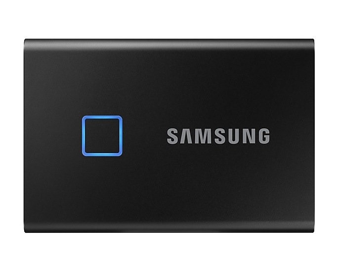 SSD накопичувач Samsung T7 Touch  2 TB Black (MU-PC2T0K/WW)
