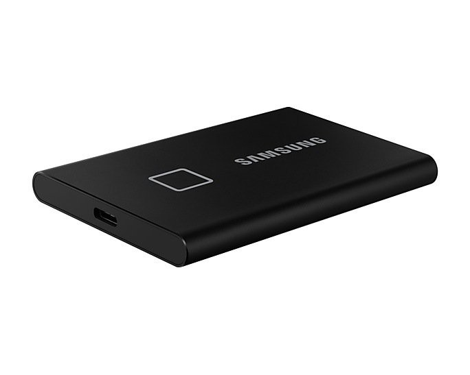 SSD накопичувач Samsung T7 Touch  2 TB Black (MU-PC2T0K/WW)  Фото №1