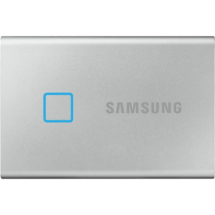 SSD накопичувач Samsung T7 Touch  1 TB Silver (MU-PC1T0S/WW)