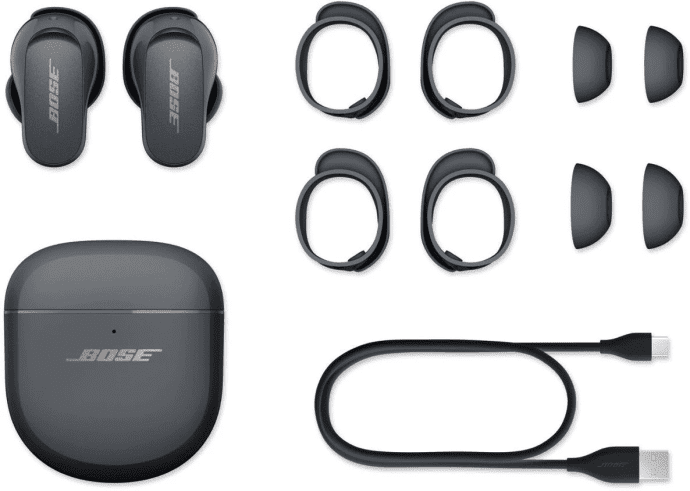 Наушники TWS Bose QuietComfort Earbuds II Eclipse Gray (870730-0040)  Фото №3
