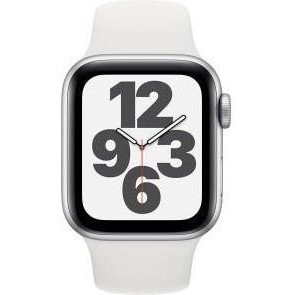 Смарт-годинник Apple Watch SE GPS 40mm Silver Aluminum Case w. White Sport B. (MYDM2)