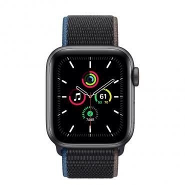 Смарт-годинник Apple Watch SE GPS 40mm Space Gray Aluminum Case with Charcoal Sport Loop (MYE02)  Фото №1