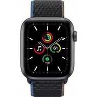 Смарт-годинник Apple Watch SE GPS + Cellular 44mm Space Gray Aluminum Case with Charcoal Sport L. (MYEU2/MYF12) 
